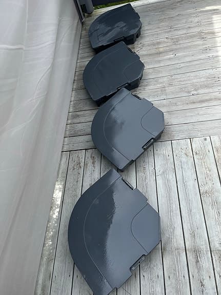 Stor Parasollfot IKEA Svartö 💫
