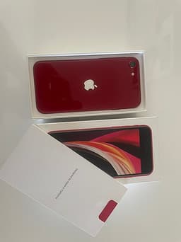 iPhone SE 3 gen 64 GB röd