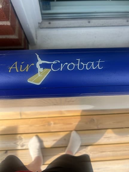 AirCrobat airtrack blå/grå