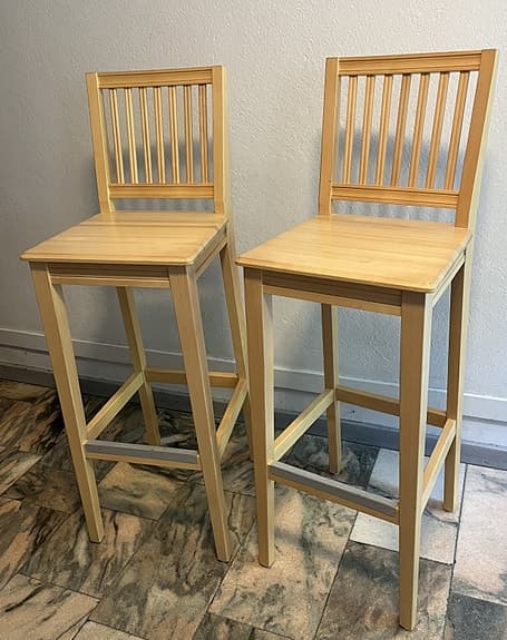 2 st Leksandstolen barstol