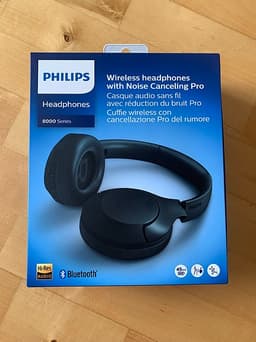 Philips Noise Canceling Bluetooth TAH8506 hörlurar / headphones (UNOPENED)