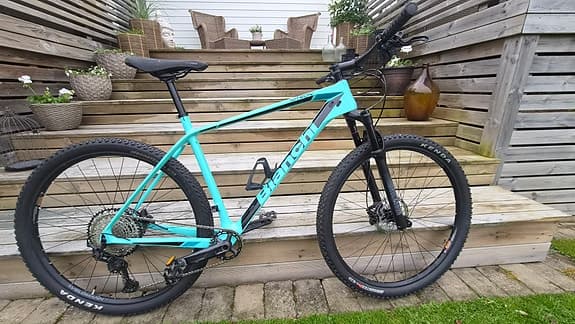 Bianchi Nitro 9.3 mountainbike XL 29" turkos unisex
