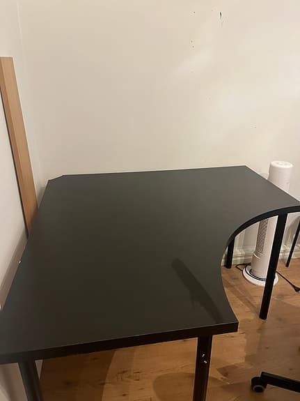 Ikea Linnmom skiva till hörnskrivbord