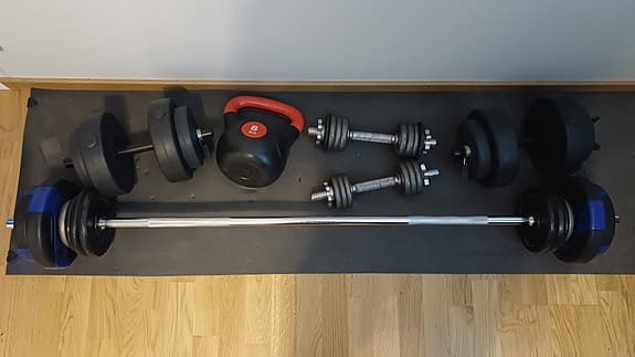 Träningsbänk - TrainHard (Nyskick)