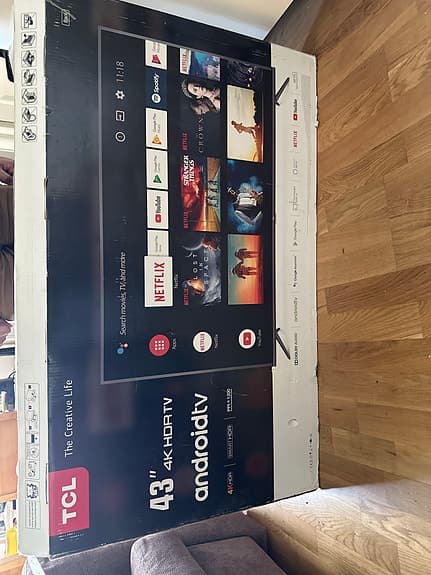 TCL 43" 4K Android TV