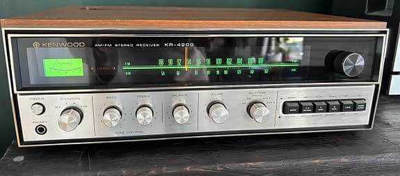 Kenwood KR-4200 stereo receiver