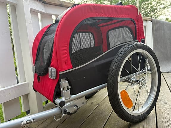 Cykelvagn för hund