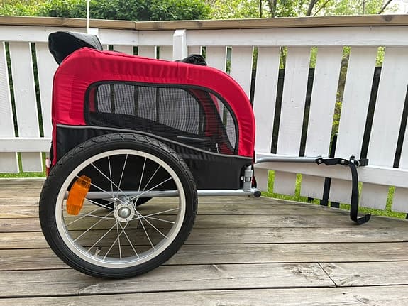 Cykelvagn för hund