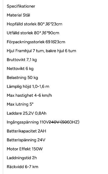 Elscooter för Barn