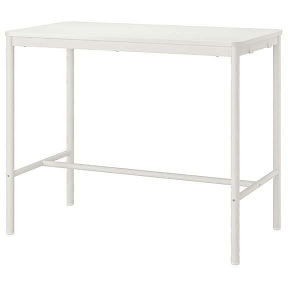 Högbord Tommaryd (vit) från IKEA i mycket bra skick, utomhusgodkänt
