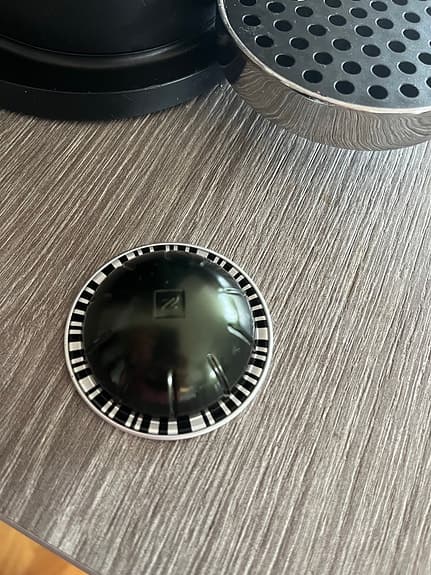 Nespresso kaffemaskin kapselmaskin svart