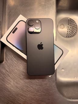 IPHONE 14 PRO MAX 256GB BLACK 100%ORIGINAL BATTERI