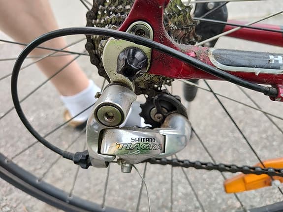 lätt och snabb cykel, Peak,  mindre än 500km använd