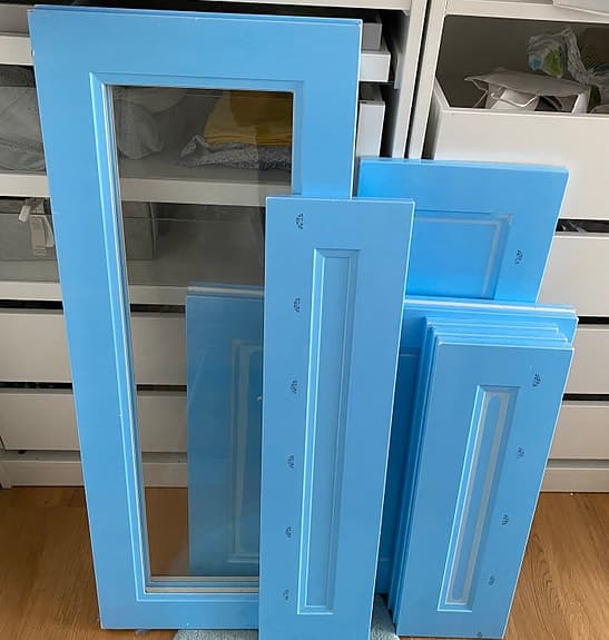 NY kökslucka AXSTAD 30x80 cm vit