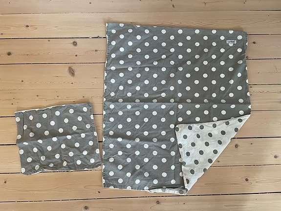 Täcke och kudde baby från Rätt Start + sängkläder