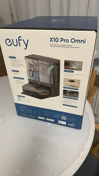 Eufy Robotdammsugare X10 Pro Omni - Black