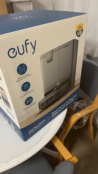 Eufy Robotdammsugare X10 Pro Omni - Black