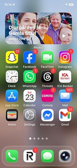 Rea! Apple iPhone 11 64 GB svart