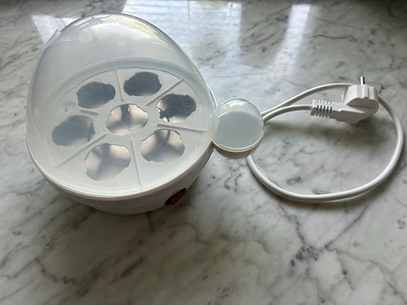 IKEA äggkokare med rostfri insats