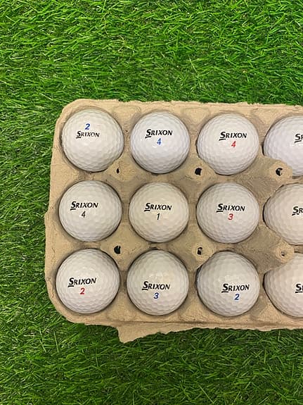 Srixon golfbollar vit 15st