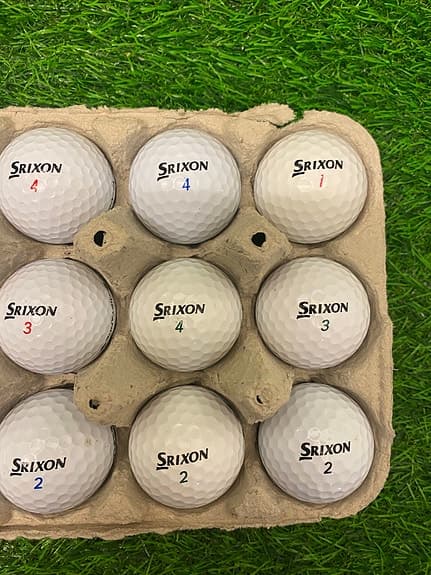 Srixon golfbollar vit 15st