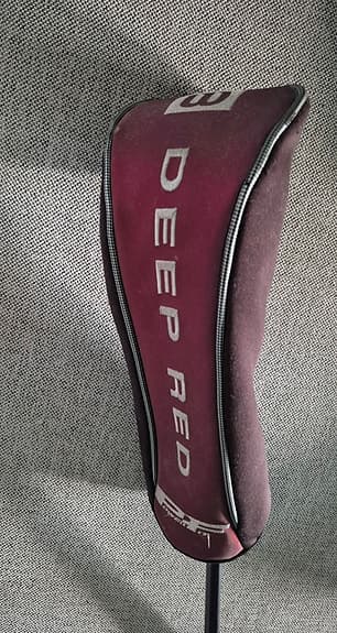 Wilson Deep Red Ti Forged Driver 10.5 ° / Wilson Fat Shaft 480 Stiff flex Low T