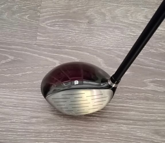 Wilson Deep Red Ti Forged Driver 10.5 ° / Wilson Fat Shaft 480 Stiff flex Low T