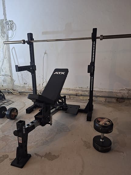 ATX® Multipressbänk - viktbänk 2.0 med skivstångsställning