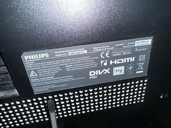 Philips 42” tv