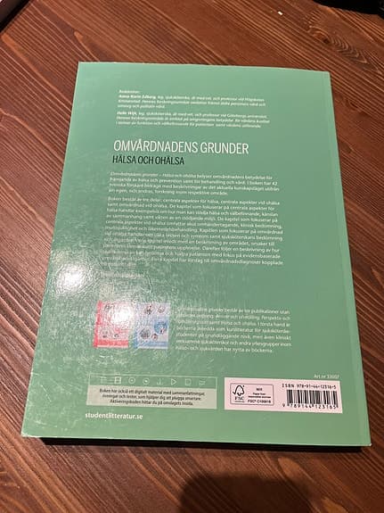 Omvårdnadens grunder Hälsa och ohälsa – sjuksköterskeprogrammet