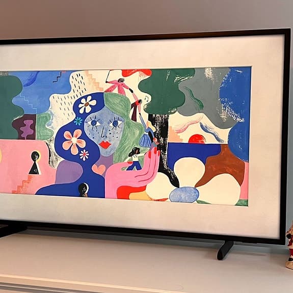 Samsung THE FRAME 43” QLED 4K Ultra HD Smart TV inkl Väggfäste