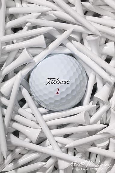 Golfbollar massförsäljning
