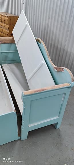 Soffa kökssoffa återbruk