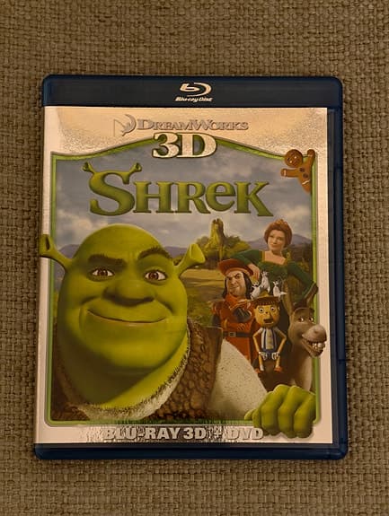 Bluray: Shrek animerad (3D blu-ray film)
