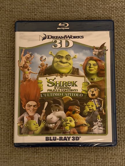 Shrek forever after 3D blu-ray film movie *SEALED*