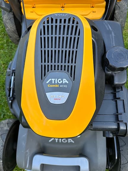 Stiga Combi 48 SQ bensinklippare gul/svart
