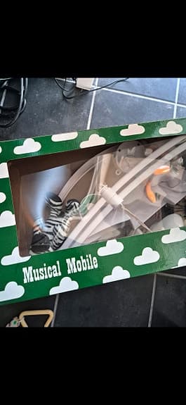 Sängmobil och barnvagnshänge