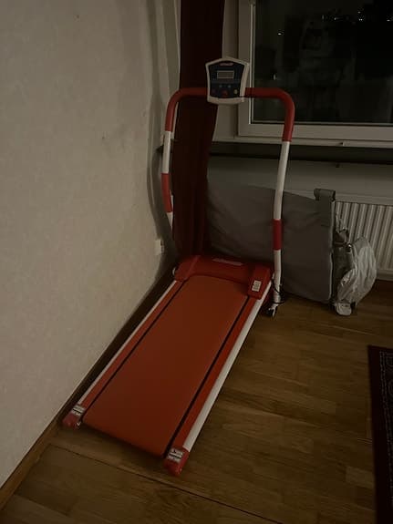 Adrenalin löpband rött