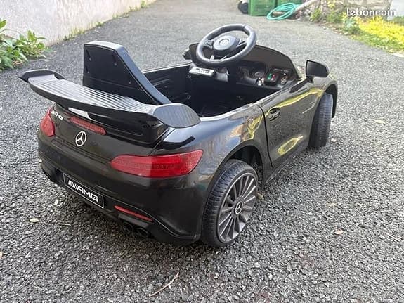 Elbil för barn Mercedes-Benz GTR Elektrisk Lekbil med Fjärrkontroll 12V