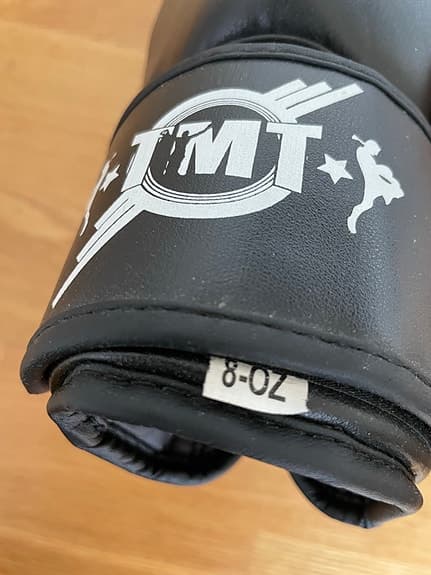 Nordic Fighter boxningshandskar ThaiBoxning 8 oz svart