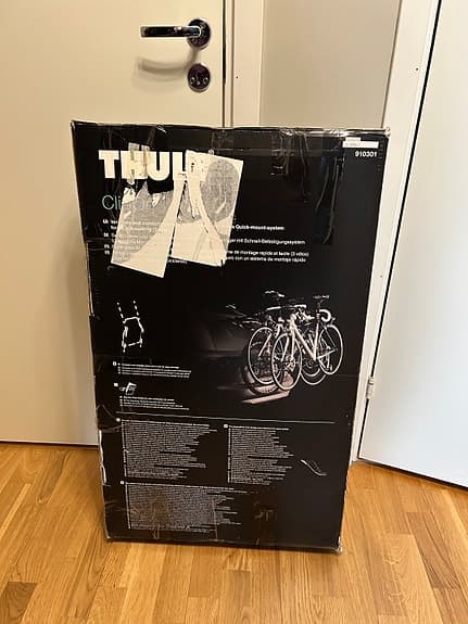 Thule ClipOn 9103 cykelhållare för 3 cyklar