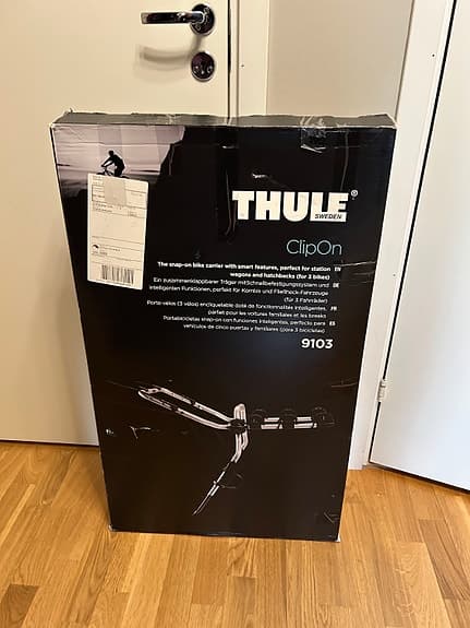 Thule ClipOn 9103 cykelhållare för 3 cyklar