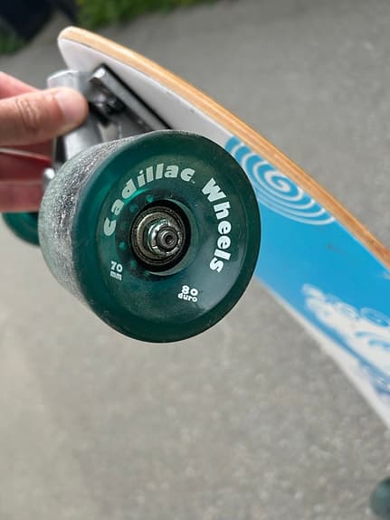 Longboard använd tre gånger