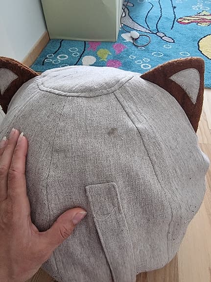 IKEA sittpuff katt för barn