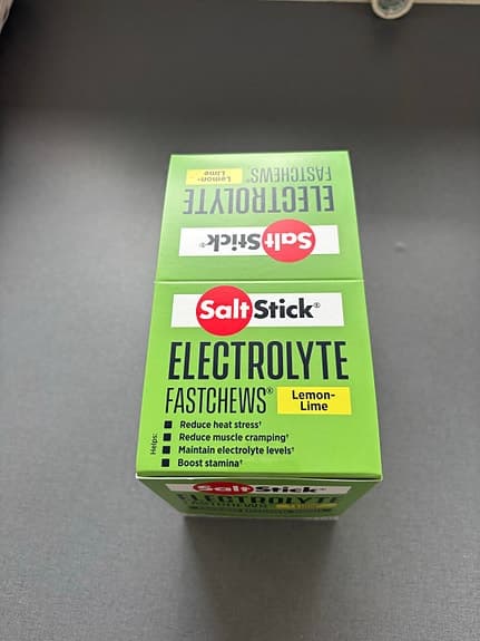 SaltStick Electrolyte Fastchews Lemon-Lime kosttillskott