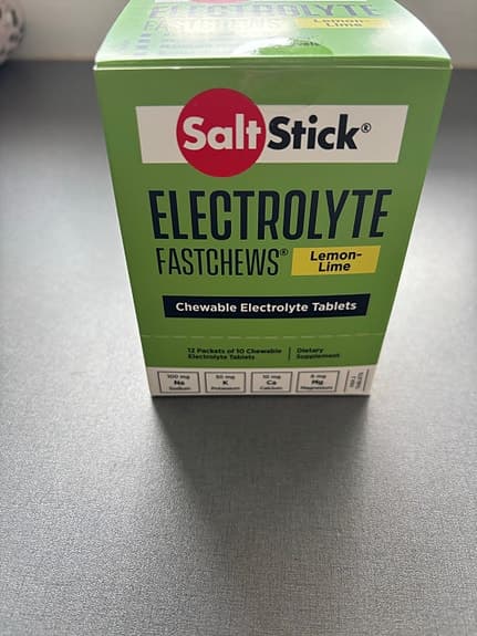 SaltStick Electrolyte Fastchews Lemon-Lime kosttillskott