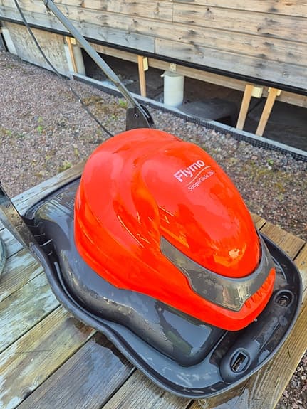 Flymo elektrisk gräsklippare