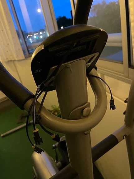 Crosstrainer med display
