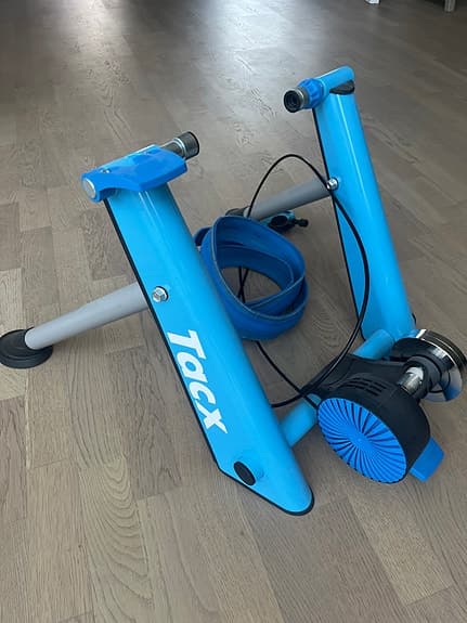 Tacx cykeltrainer blå