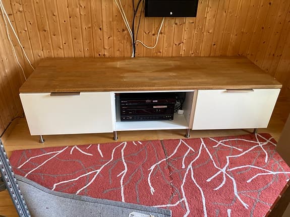 Sittbänk / TVbänk med lådor